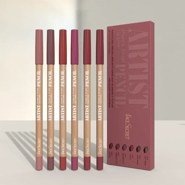 6pcsset Lip Liner Pen 6 Colors Waterproof And Sweatproof Not Easy To Fade Nonstick Cup Nude Lipstick Pencil SET 251014