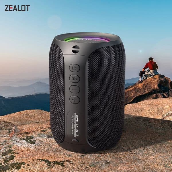 ZEALOTS32PRO 15W Portable Bluetooth 52 Ser Outdoor Waterproof Wireless TWS Mini Column Box Ser Outdoor TF Card 251013