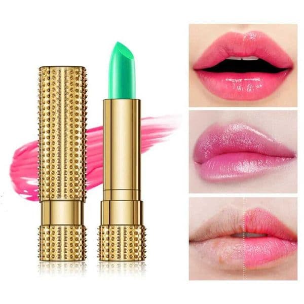1 Pcs Aloe Vera Magic Lip Balm Temperature Color Change Nutritious Natural Moisture Lipstick Safe Ingredients Care Makeup Lips M251016