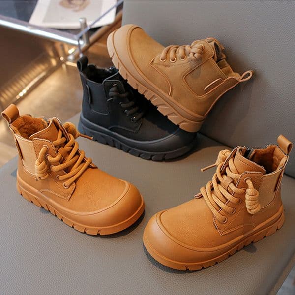 Children's Winter Boots for Kids Boys Fashion Design Ankle Boots Umshop Girls Short Boots Toddler Boots Sizes US9C-US4Y U01131