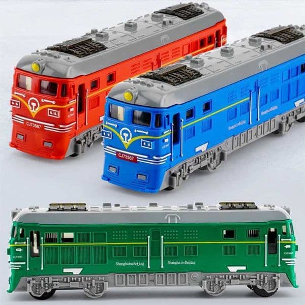 Model Train Inertia Car Toy Kids Toys Rail Diecast Vehicle Toy Models Educational Simulation Scale Traffic Cars Children Gift W251016