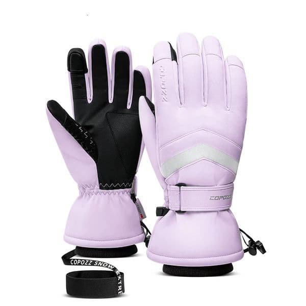 COPOZZ Winter Ski Gloves Hipora Diaphragm Thinsulate Snowboard Thermal Warm Touch Screen Skiing Men Women 251008