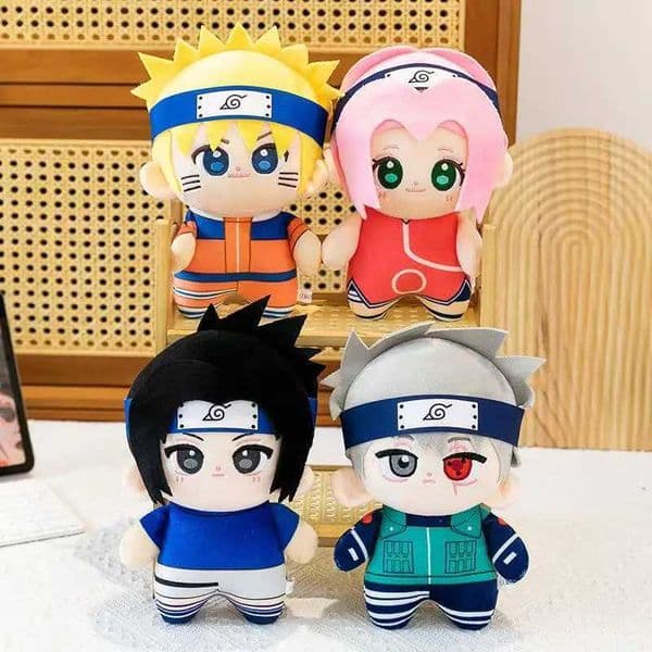 Toys 2026 Hokage Kakashi Haruno Sakura Doll Kawaii Stuffed Plush Toy Handmade Doll Cartoon Anime Cute Childrens Birthday Gift Doll genuine_jc1T84