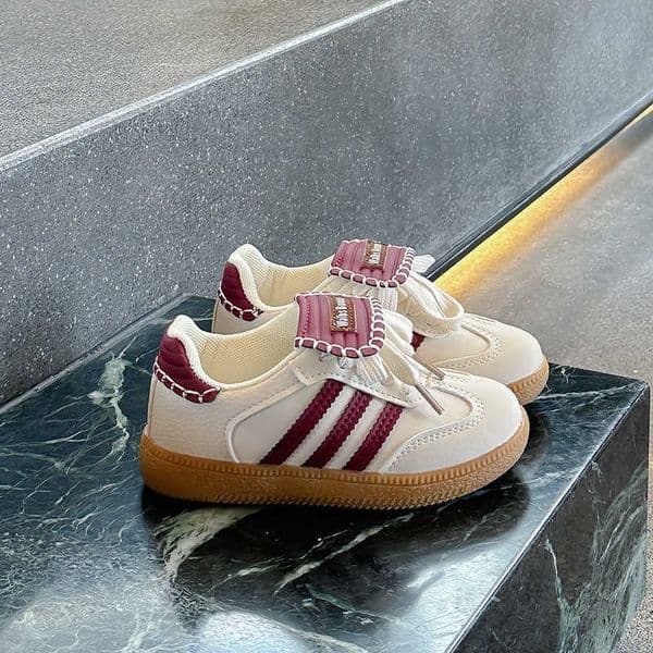 2026 New Children's Sports Spring Leather Surface Casual Forrest Gump Versatile Running Shoes For Boys And Girls Designer