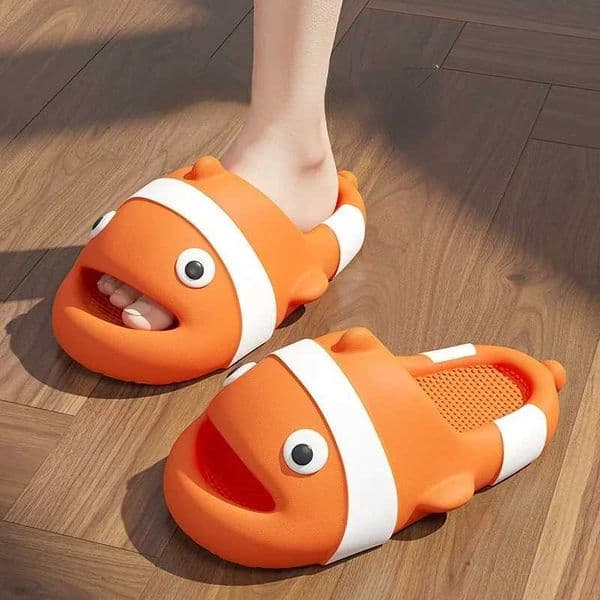 Home Slippers Cloud House Shoes Platform Women Summer Beach Slides Indoor Non Slip Flip Flops Clownfish Kaii Children Funny T251016W260224