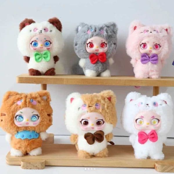 The Cat From The Planet Meow Series Plush Vinyl Blind Box Backpack Charm Desktop Decoration Fun Mystery Box Surprise Gifts Gitls X251018