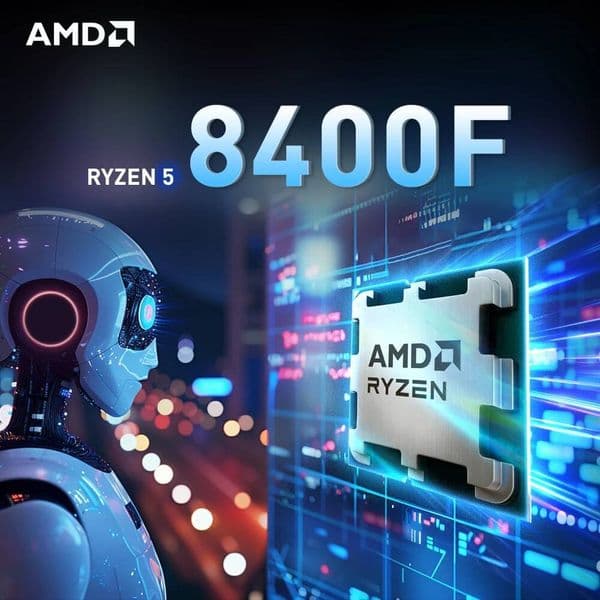 AMD Ryzen 5 8400F 47GHz New 6Cores 12Threads PCIe 40 DDR5 Desktop computer CPU processor with Socket AM5 R5 8400f but no fan
