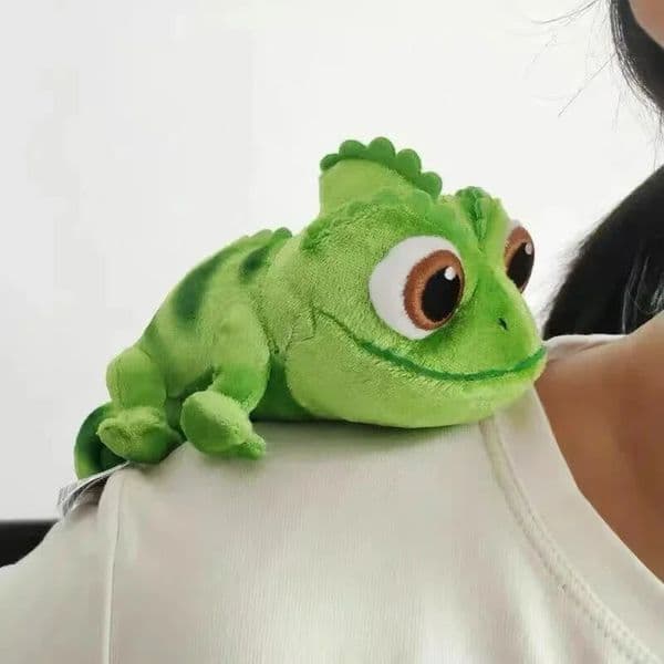 Game And Toy 15Cm Rapunzel Chameleon Pascal Stuffed Animals Shoulder Plush Doll Toy stuff animal Boys Girls Xmas Gift Designer
