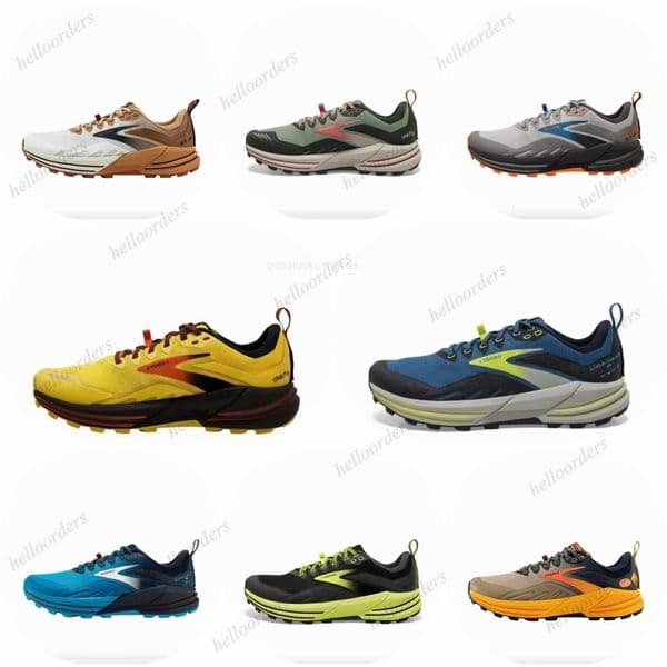 Cascadia 16 GTX Trail Running Shoes Glycerin Hiking Shoes Men Womens Outdoor nonslip shoes Cushioned wear breathable Gts 20 running shoes