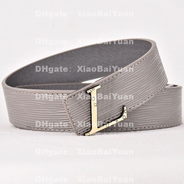 Fashion Designer Belts Men Women Genuine Leather Belt Man Business Dress Pants Belt Width 3.8Cm Gold Silver Black Buckle Waistband Multiple Styles