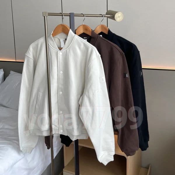 Mens Womens Yoga Jacket Baseball Coat Solid Color Black White Autumn Winter Casual Long Sleeve Soft Button Front Ribbed Cuff Jacket Fleece Outdoor Exercise Clothing