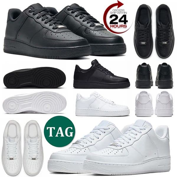 Designer One af1s Running Shoes Sneakers Men Women Classic 1 Triple White Black Panda Outdoor Sports Runners GAI Mens Trainers