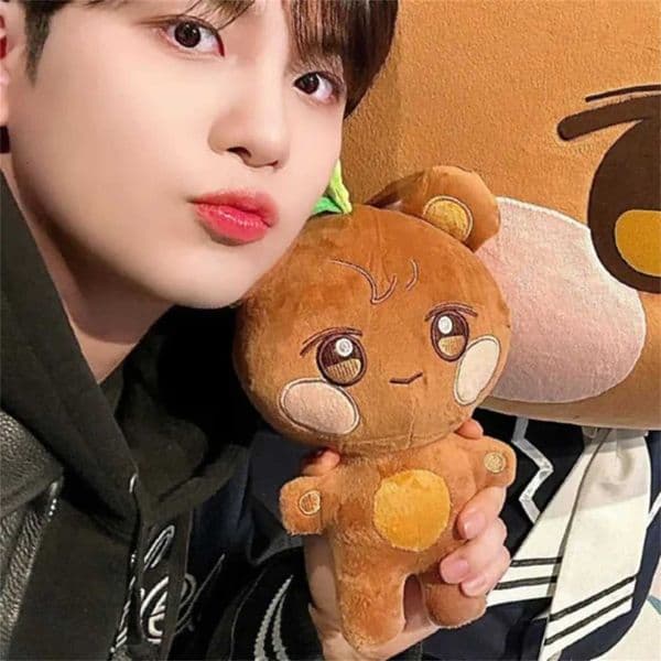 2025 Black Friday ATEEZ Aniteez Plush Toys Hongjoong Seonghwa Yunho Yeosang San Mingi Wooyoung Jongho Peluche Kawaii Stuffed Animal Fans Gift 240416