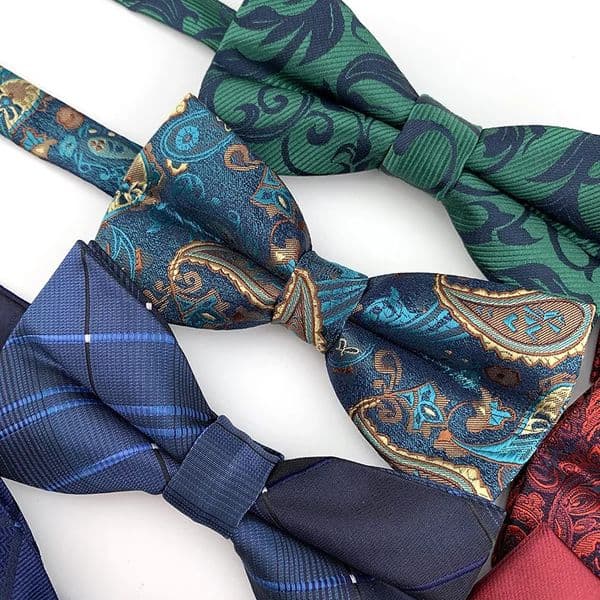 Mens Bow Tie Adjustable Butterfly Neckties Dot Stripes Plaid Bowtie For Man Wedding Party Boy Girl Bowknot 251014