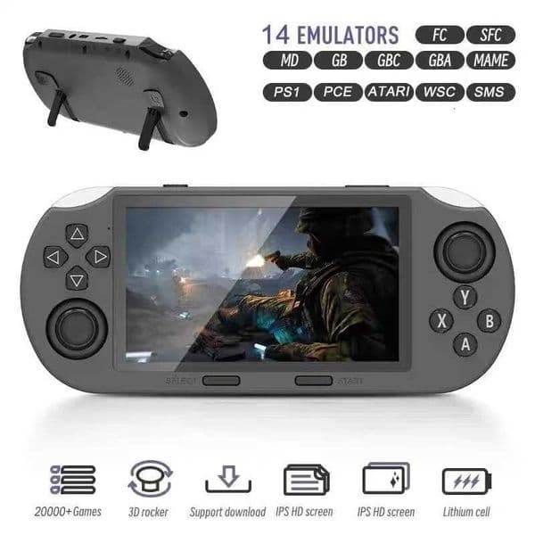 SF3000 Retro Handheld Video Game Console Linux System 45 Inch 854480 I Screen 3000mAh Portable Pocket Video Player GamesM251111