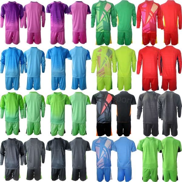 Club Goalkeeper GK Soccer 1 Mert Gunok Jersey Set 25-26 Besiktas Long Short Sleeve 30 Ersin Destanoglu 99 Emre Bilgin Black Blue Goalie Football Shirt Kits Man Kids