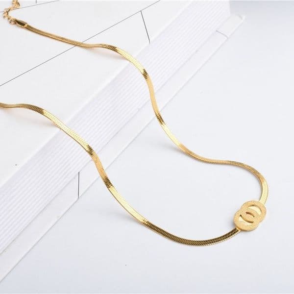 Designer Necklaces Luxury 18K Gold Designer Jewelry Fashional Pendant Necklace Wedding Valentine Day Mother Day