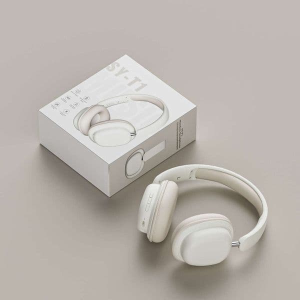 Over-Ear Wireless Noise Cancelling Headphones HIFI Sound High Bluetooth Earphones Long Battery Life