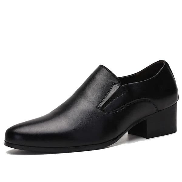 Leather Men Dress Shoes High Heel British Mens Elevator Business Shoes Wedding Party Male Oxford Footwear Increasing 68cm 251021