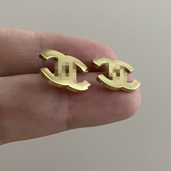 3 Colors Luxury Designer Earrings Titanium Steel 18K Gold Plated Elegant Earrings Simple Letter Fashion Earrings Trendy Jewelry For Christmas