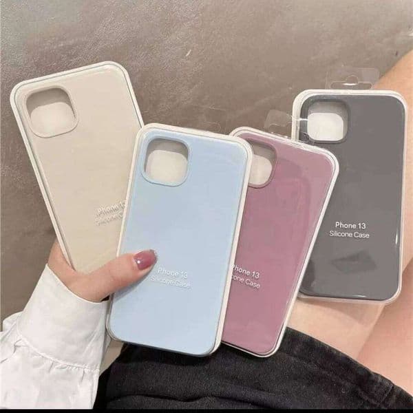 Original Liquid Silicone With Box Phone Case For 12 11 Pro Max Cases For Iphone 13 14 16 15 Plus Full Cover iphone 17 case