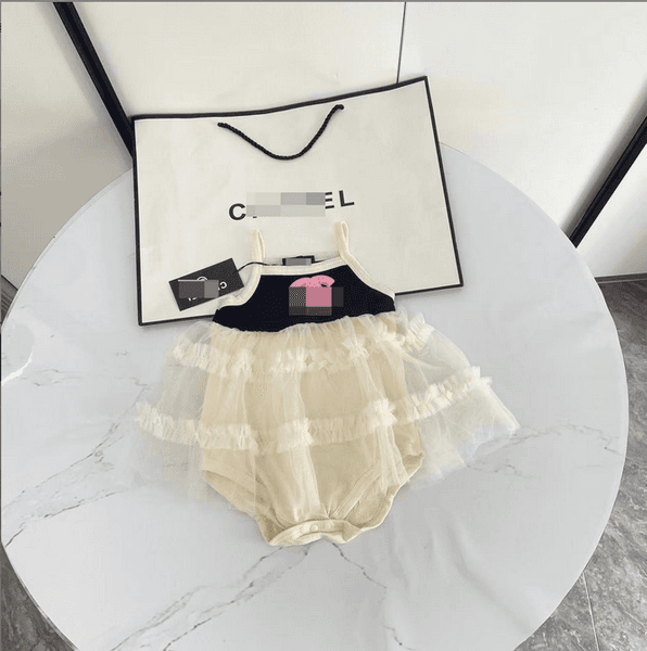 Newborn jumpsuit Designer Girls Jumpsuits Brand Babys Crawlings Suits Cotton Clothes -6 Trendy Child Romper Children Size 66-90cm clothes032