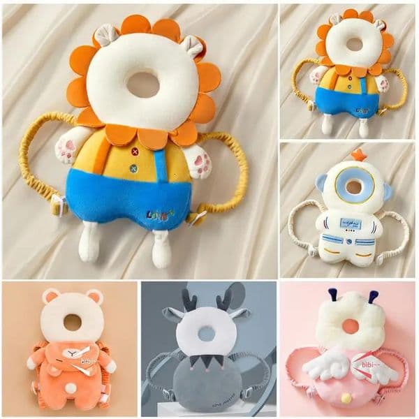 Baby Fall Pillow born Head Protector Backpack Cartoon Anti Back Headrest Cushion For Protection 251018