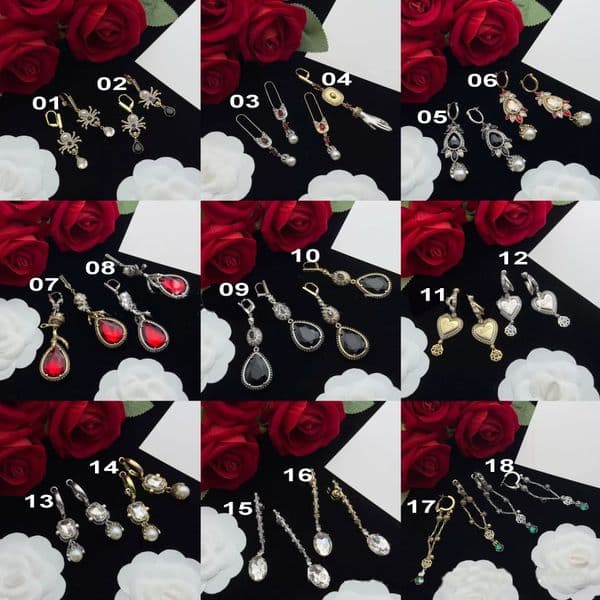 New Gothic Skeleton&Ghost Hand Drop Earrings Personalized Women's Long Tassels Safety Pin Earring Original Medieval Design Jewel