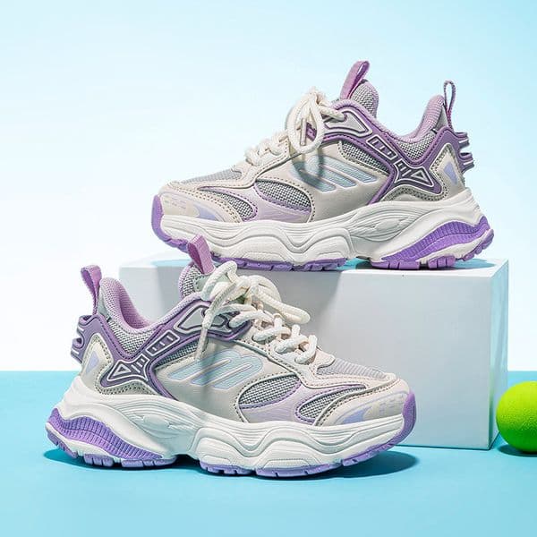 2025 Lace up boys' casual shoes comfortable sports shoes versatile designer shoes