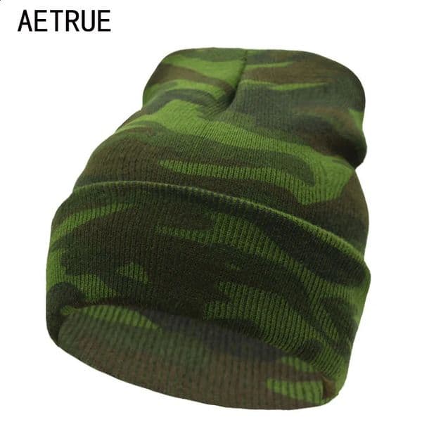Beanies Winter Hats For Men Bonnet Caps Winter Hat Women Knit Hat Warm Gorros Touca Camouflage Skullies Beanie 251022BJ