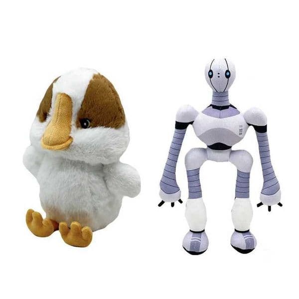 2026 Black Friday The Wild Robot Plush Toys Roz Brightbill Plushies Cute Stuffed Animals Doll Kids Birthday Christmas Gifts Free shipping MTH6