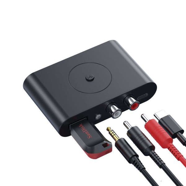 5.3 New Two-in-One Music U Disk Transmitter Car Bluetooth Receiver