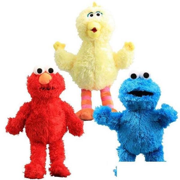 Stuffed Plush Animals Factory Wholesale 3 Styles 30 Cm Sesame Street Toy Elmo Peripheral Doll Childrens Favorite Gifts Drop Delivery Otug2 Z260131