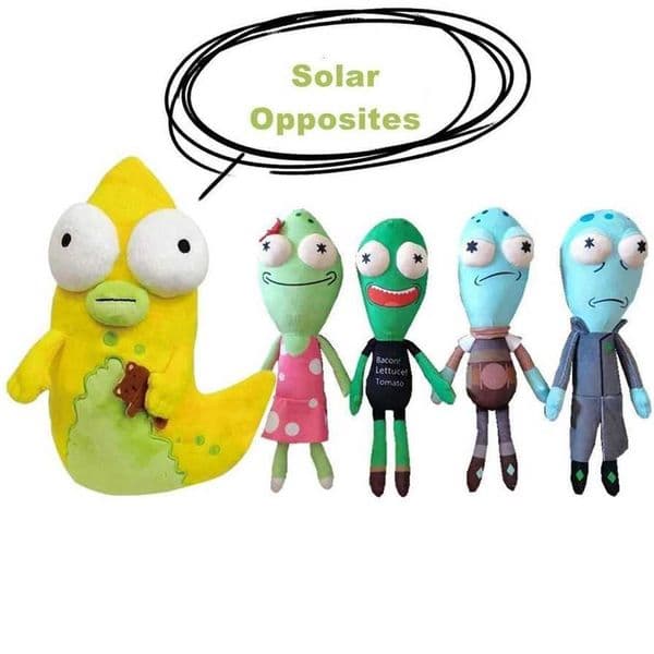 Plush Dolls 20Cm 35Cm Solar Opposites Pupa Toy Soft Stuffed Doll Kawaii Korvo Terry Yumyulack Jesse Cartoon Gifts For Kids 230710 Dr Otjda