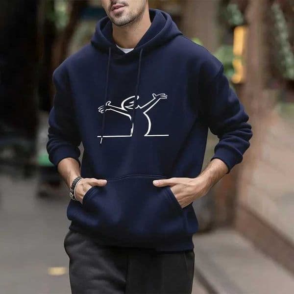 New Arrival 2025 Fall Winter Men Hooded Sweatshirt Warm Pullover Casual Outdoor Fashion High Quality Hoodie Mens clothingT251023