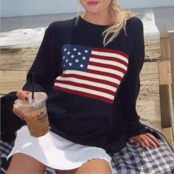 Aesthetic Slim Womens sweater Printing 90s Harajuku clothing Y2K zipper Long-sleeved Knitwear sweater Grunge Vintage Y2k 240824