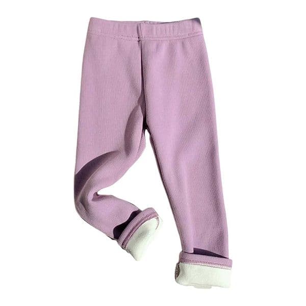 Fleece Lined Pants for Girls Leggings Toddler Cotton Leggings For Girls Warm Comfortable Kids Snow Pants for GirlsT251024