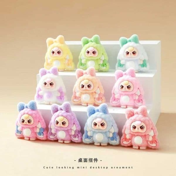 Cute Bowknot Baby Three Blind Box Cute Doll Desktop Small Ornaments Trendy Live Broadcast Matchup Blind Bag For giftXJ251024