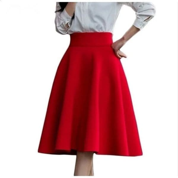 good quality Plus Size Skirt High Skirts Womens Pleated long Saia faldas mujer S5XL 251022BJ