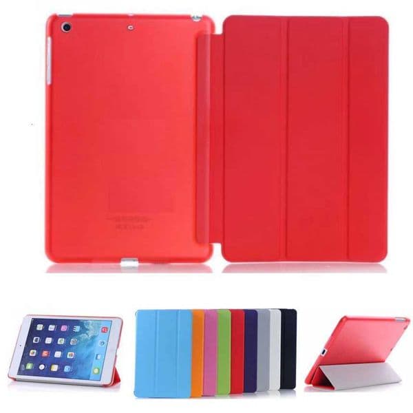 Ultrathin Slim Tablet Case for iPad mini Case Flip Magnetic Folding PVC A1432 A1490 Cover for iPad mini 2 mini 3 Smart CaseXJ251024