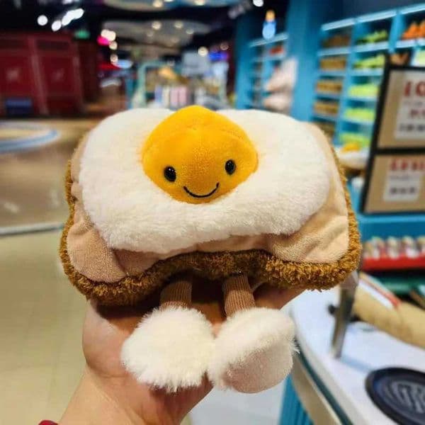 Game And Toy Plush 10Cm Nest Egg Toast Diving Doctor Hat Rabbit Face Pistachio Modeling Doll Interactive Toy For Cat Dog Pet Girl Gift Z251024 stuff animal Fr