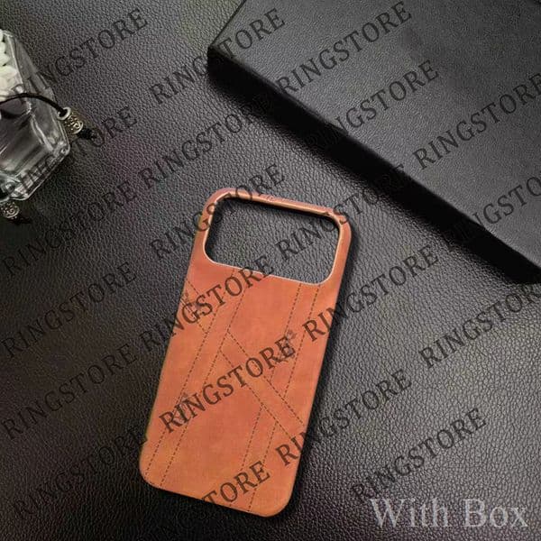 Designer iPhone Phone Case 17 16 Pro Max Excellent Leather Hi Quality Purse 19 18 17pro 16pro 15pro 14pro 13pro 12pro 12 Plus Air Luxury Brand Case with Box Packing 728