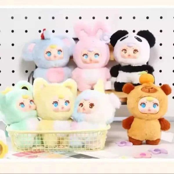 Hot Cute Milk Candy Plush Blind Box Backpack Pendant Backpack Mystery Box Decor Keychain Exquisite Toys Girl Holiday GiftXJ251024
