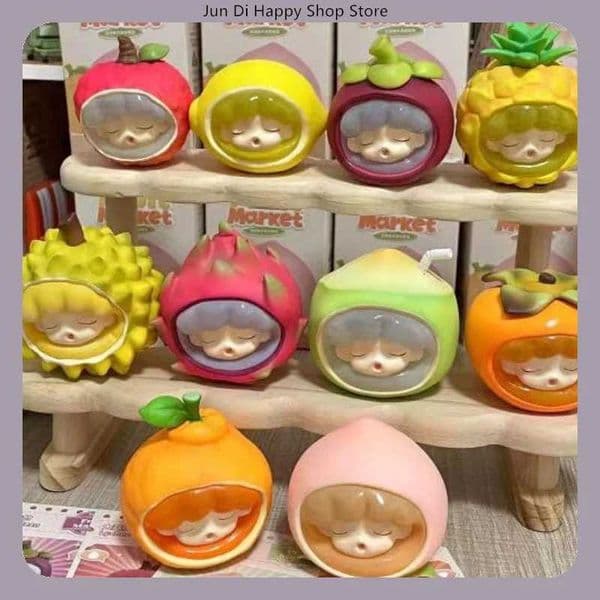 YUMO Cloud Dream Fruit Head Market Series Blind Box Cute Desktop Decor Collectible Gift for GirlsXJ251024