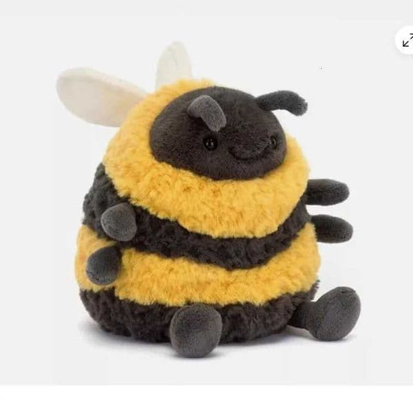 Able Albee Bee Spring Plush Toy for Kids Super Soft Cuddly and Cute Elephant Perfect Soothing Plush Toy Gift Z251024