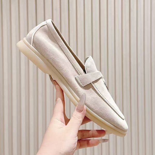 Designers Men womens loafers Top Quality 100% Suede luxury Slip-On Flats Loafers Dress Shoes with box Size 35-45 Charms Walk Loafers party Classic Men Wedding shoes