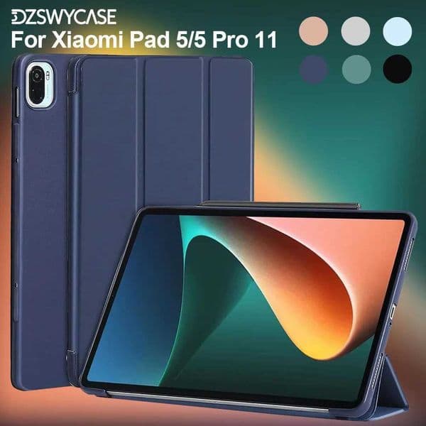 Case for Mi Pad 55 Pro 11 Inch 2021 Smooth Front Cover and Soft Back Cover Auto WakeSleep Lightweight CoverXJ251024