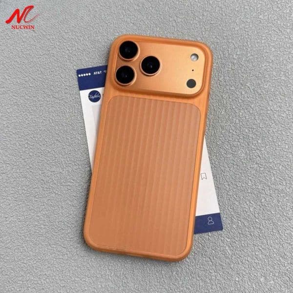 3D Stripes Pattern Slim Matte Case For iPhone 17 17Pro Max Corrugated Shockproof Hard PC Phone Cover for iPhone 17 Pro Max C251024