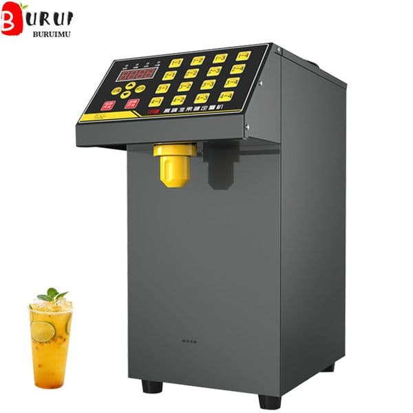 Automatic Fruit Sugar Fructose Syrup Dispenser Boba Milk Bubble Tea Fructose Machine