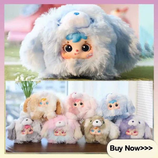 Samuel Puppy Cute Series Blind Box Cute Cartoon Hairy Doll Exquisite Soft Desktop Decoration Surprise Mystery Box Birthday Gifts X251025